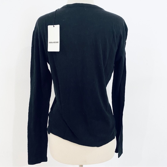 NEW Zadig and Voltaire amour long sleeve - Picture 3 of 6
